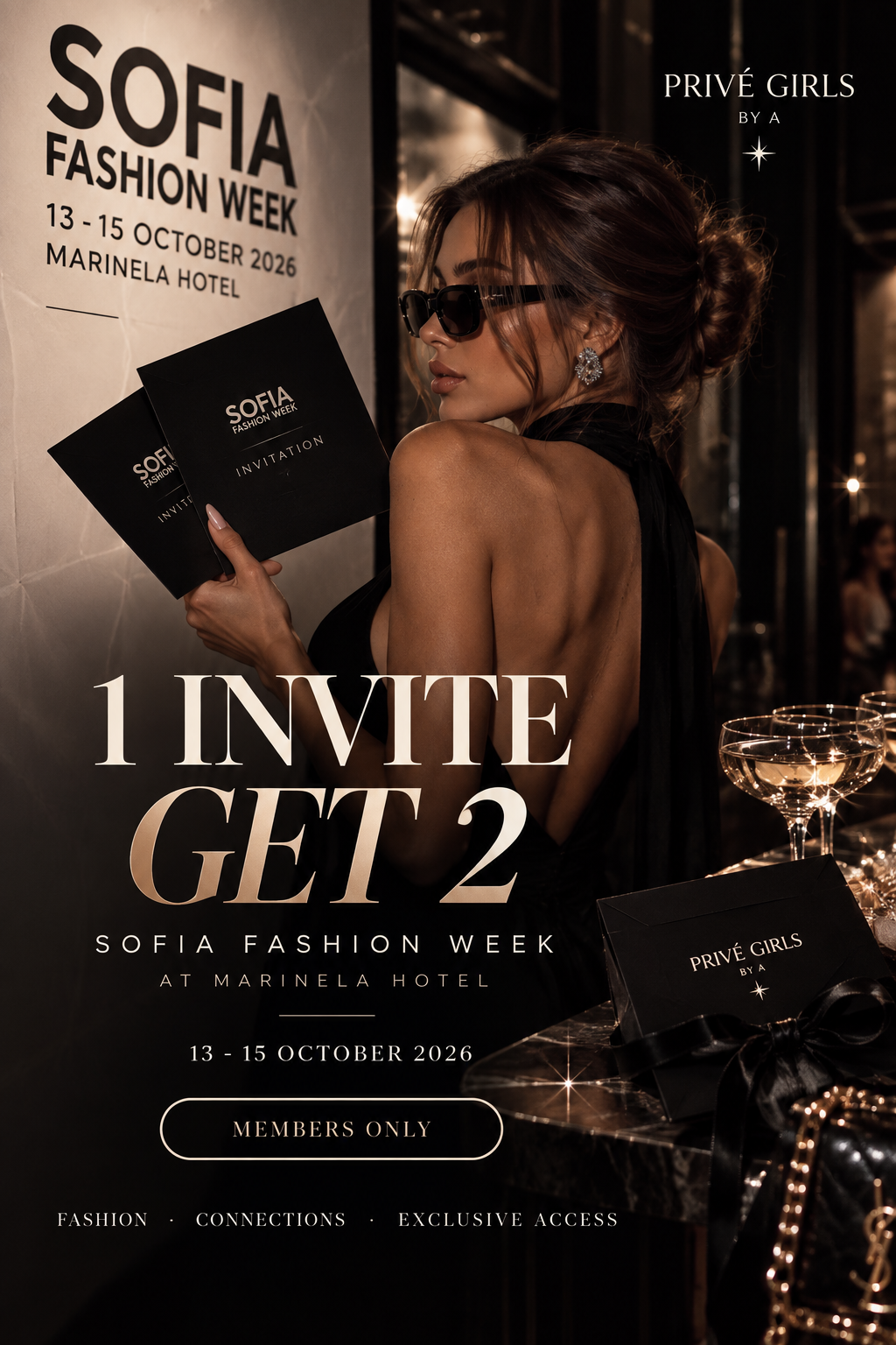 SOFIA FASHION WEEK · 1 INVITE, GET 2